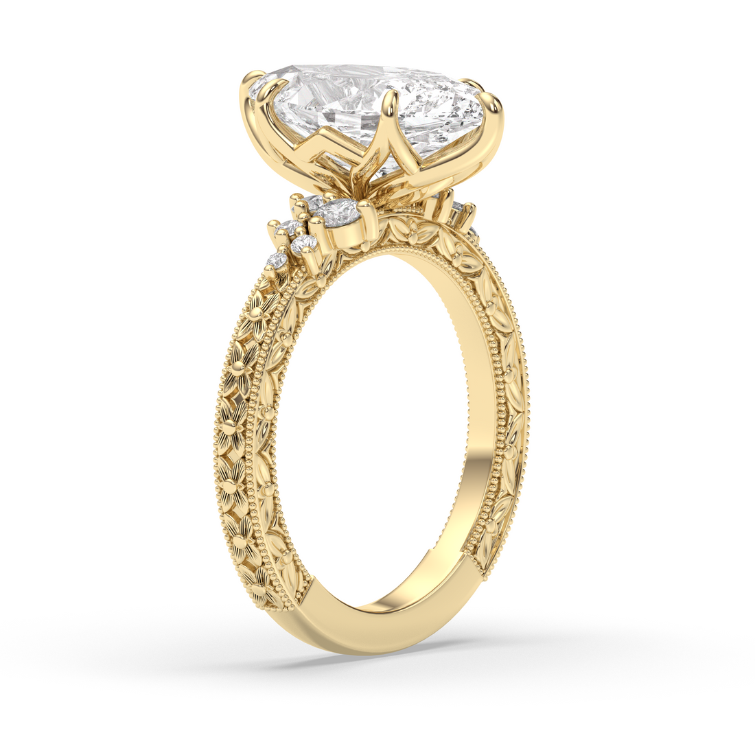 Vintage Montreal Ring, Marquise Cut