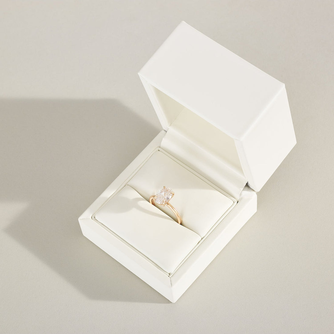 Clara | Oval Solitaire Lab-Grown Diamond Engagement Ring