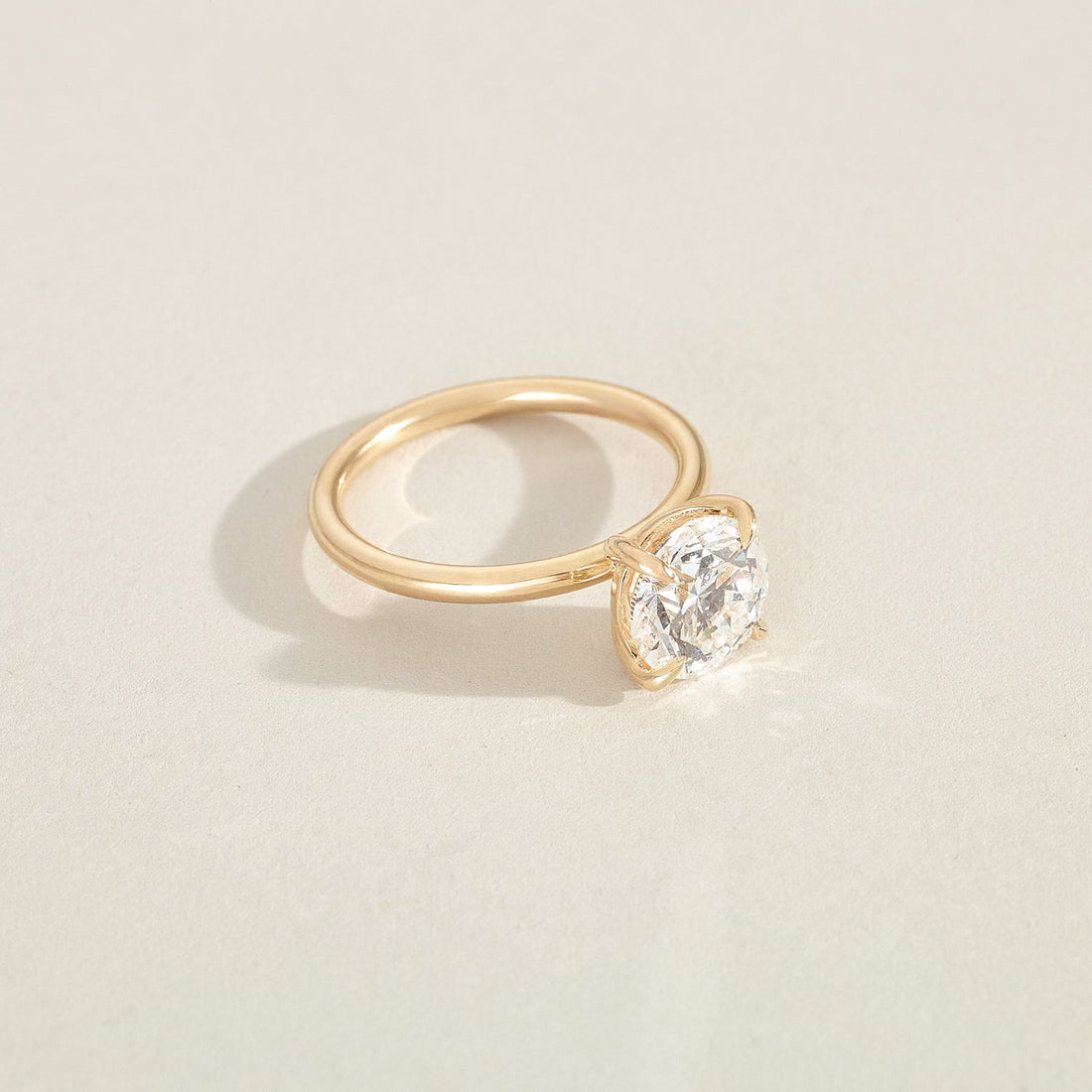 Cleo | Round Solitaire Lab-Grown Diamond Engagement Ring