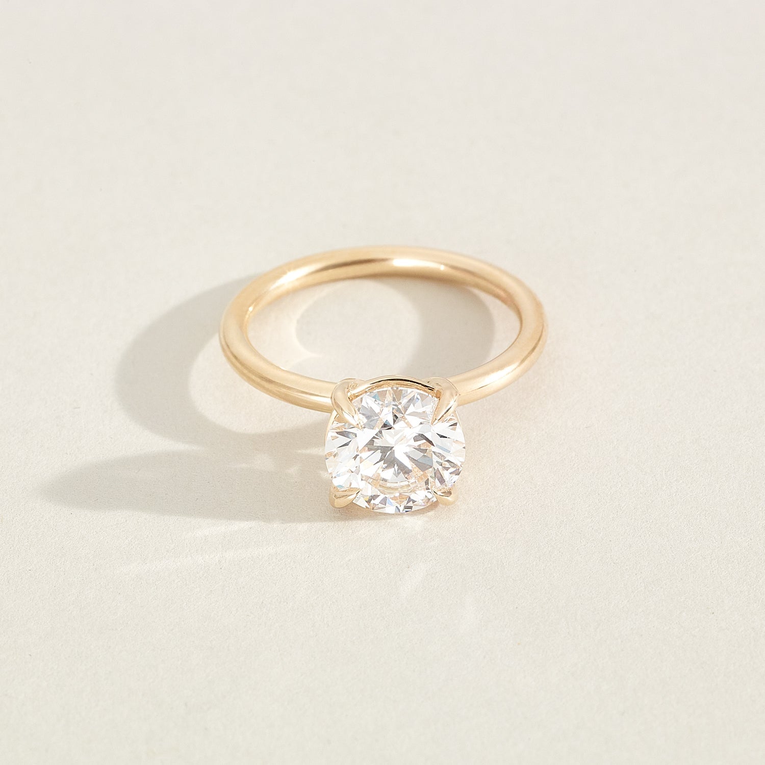 Cleo | Round Solitaire Lab-Grown Diamond Engagement Ring