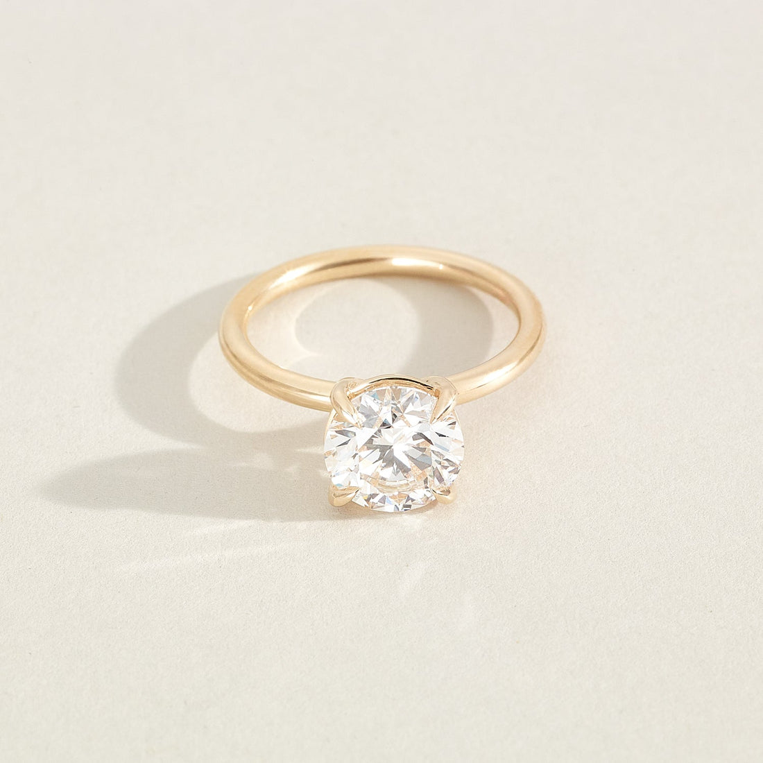 Cleo | Round Solitaire Lab-Grown Diamond Engagement Ring