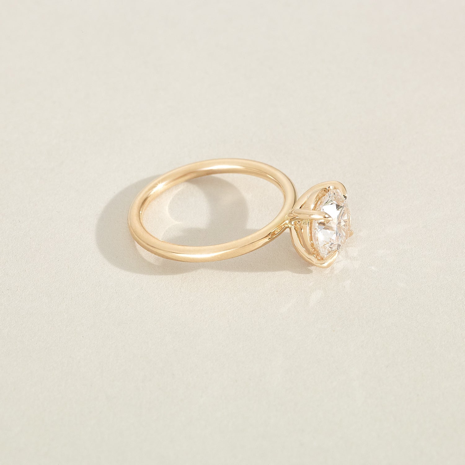 Cleo | Round Solitaire Lab-Grown Diamond Engagement Ring