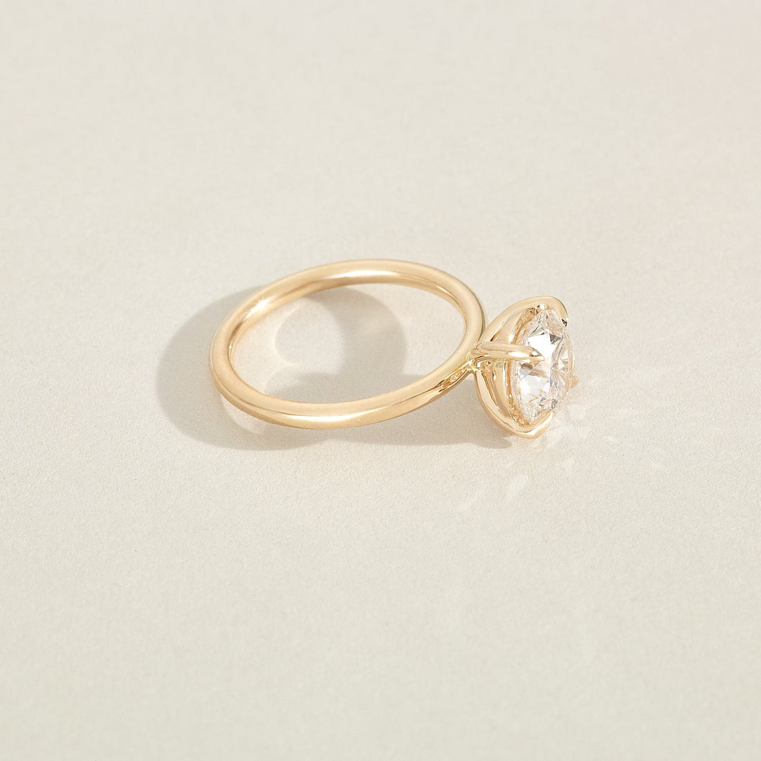 Cleo | Round Solitaire Lab-Grown Diamond Engagement Ring