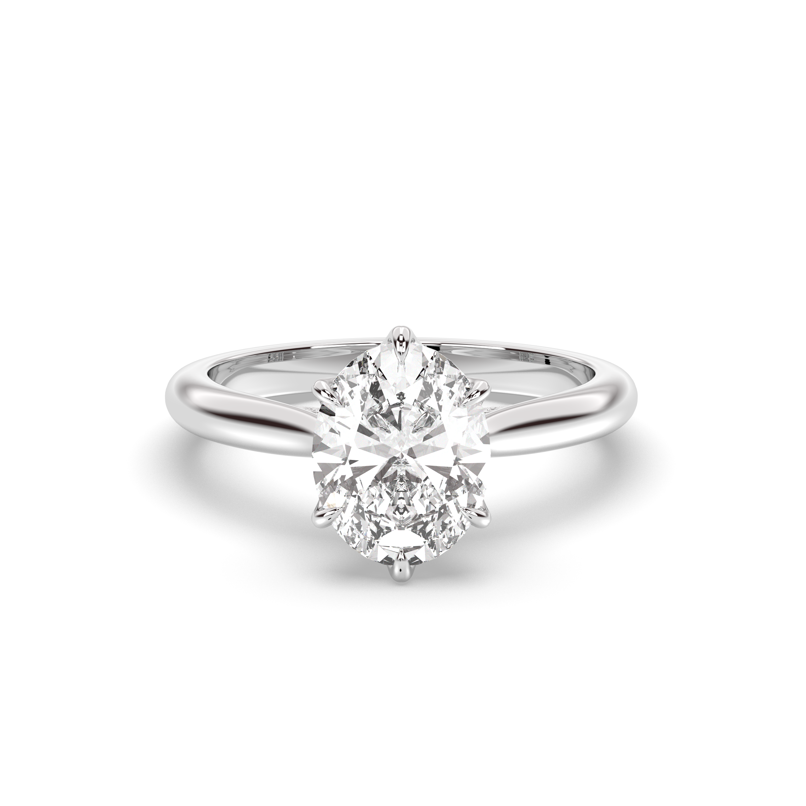 Monaco Oval Solitaire