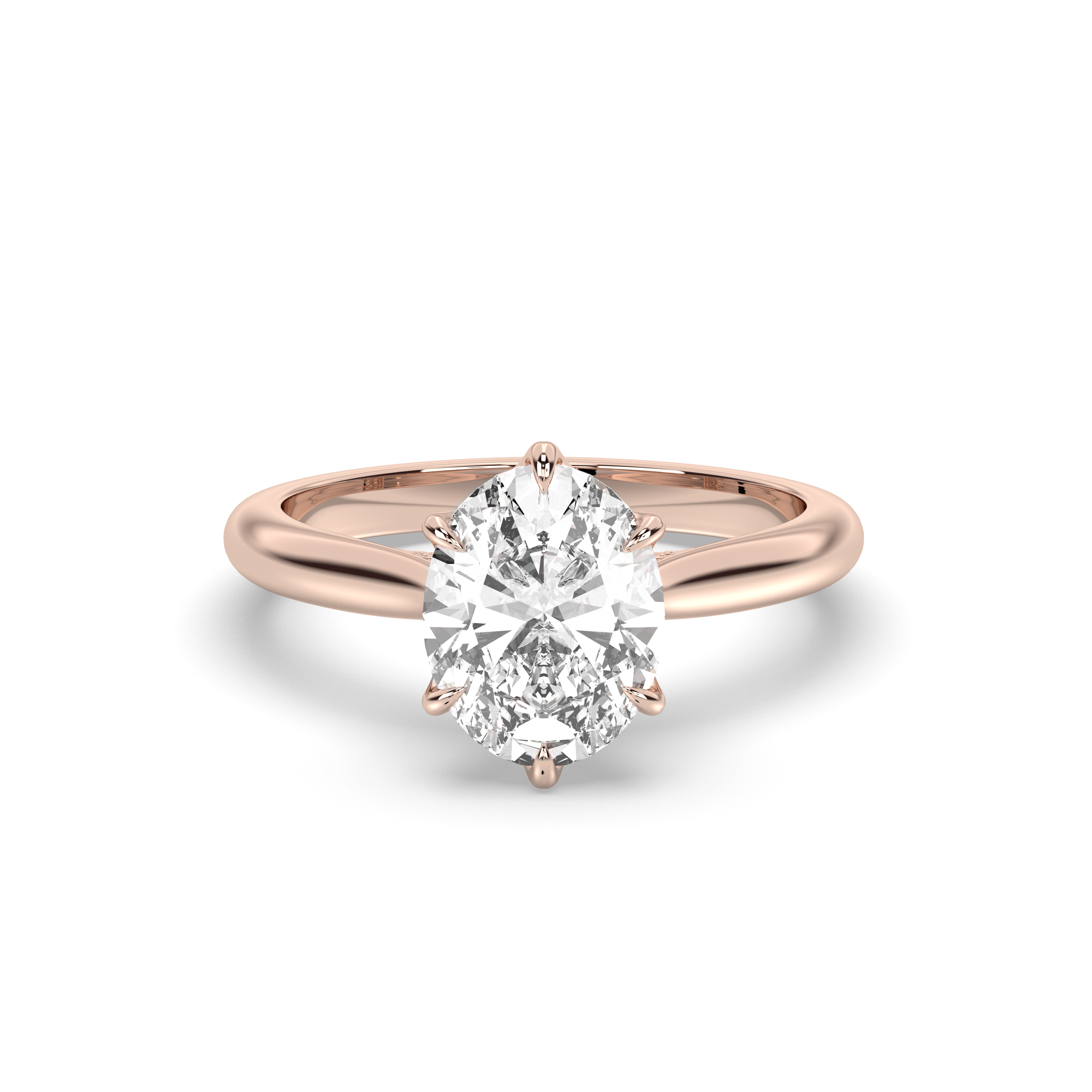 Monaco Oval Solitaire