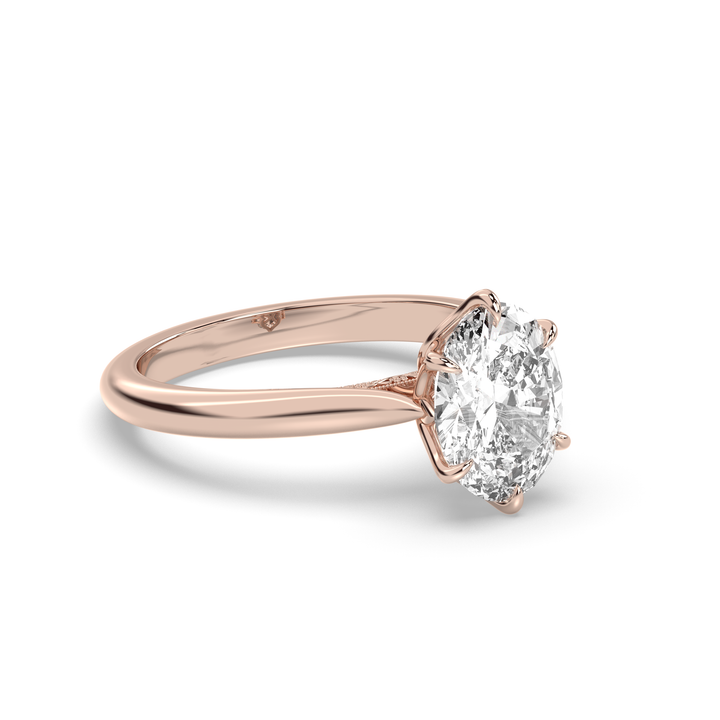 Monaco Oval Solitaire