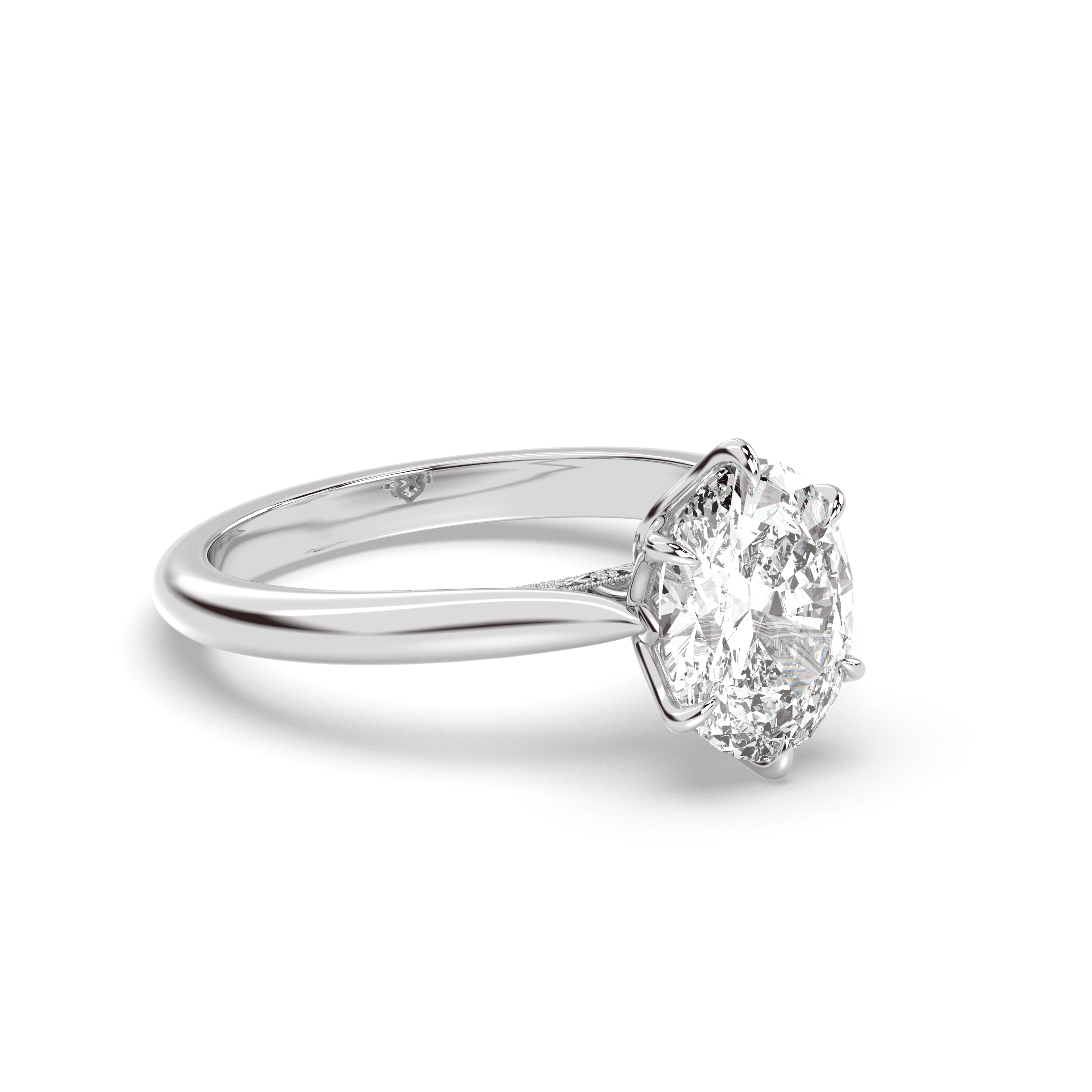 Monaco Oval Solitaire