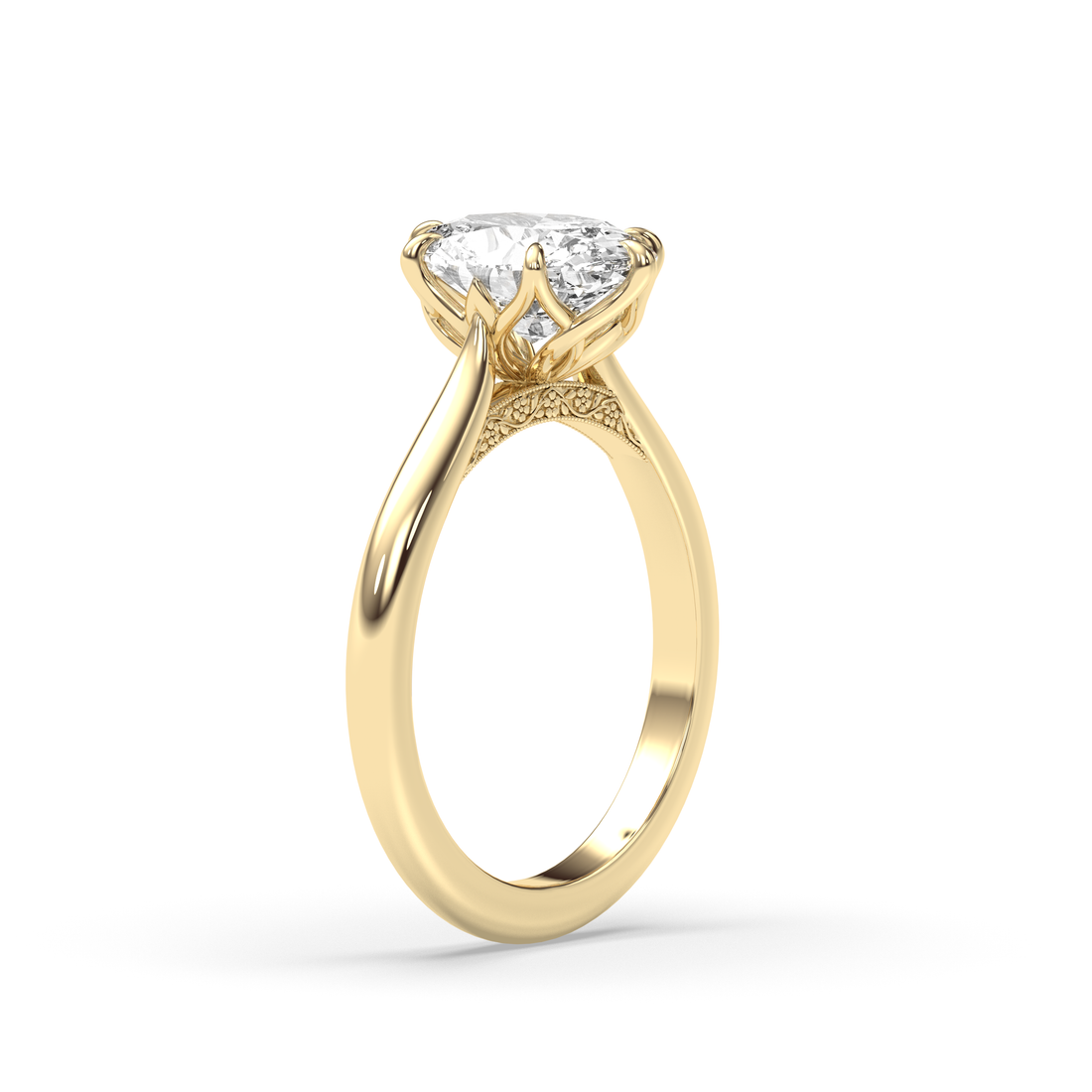 Monaco Oval Solitaire