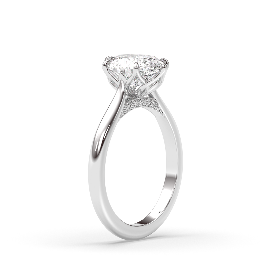 Monaco Oval Solitaire