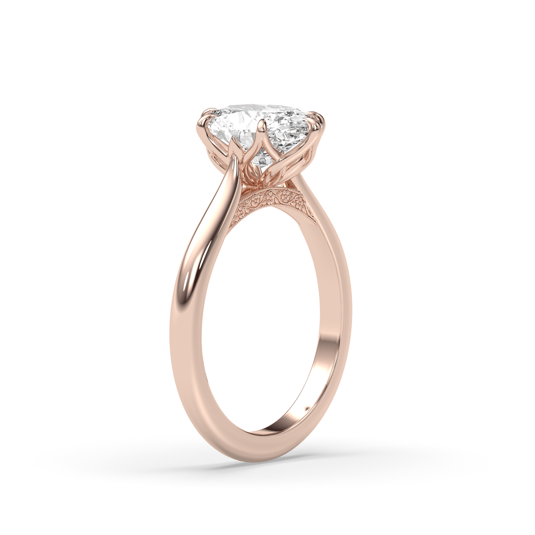 Monaco Oval Solitaire