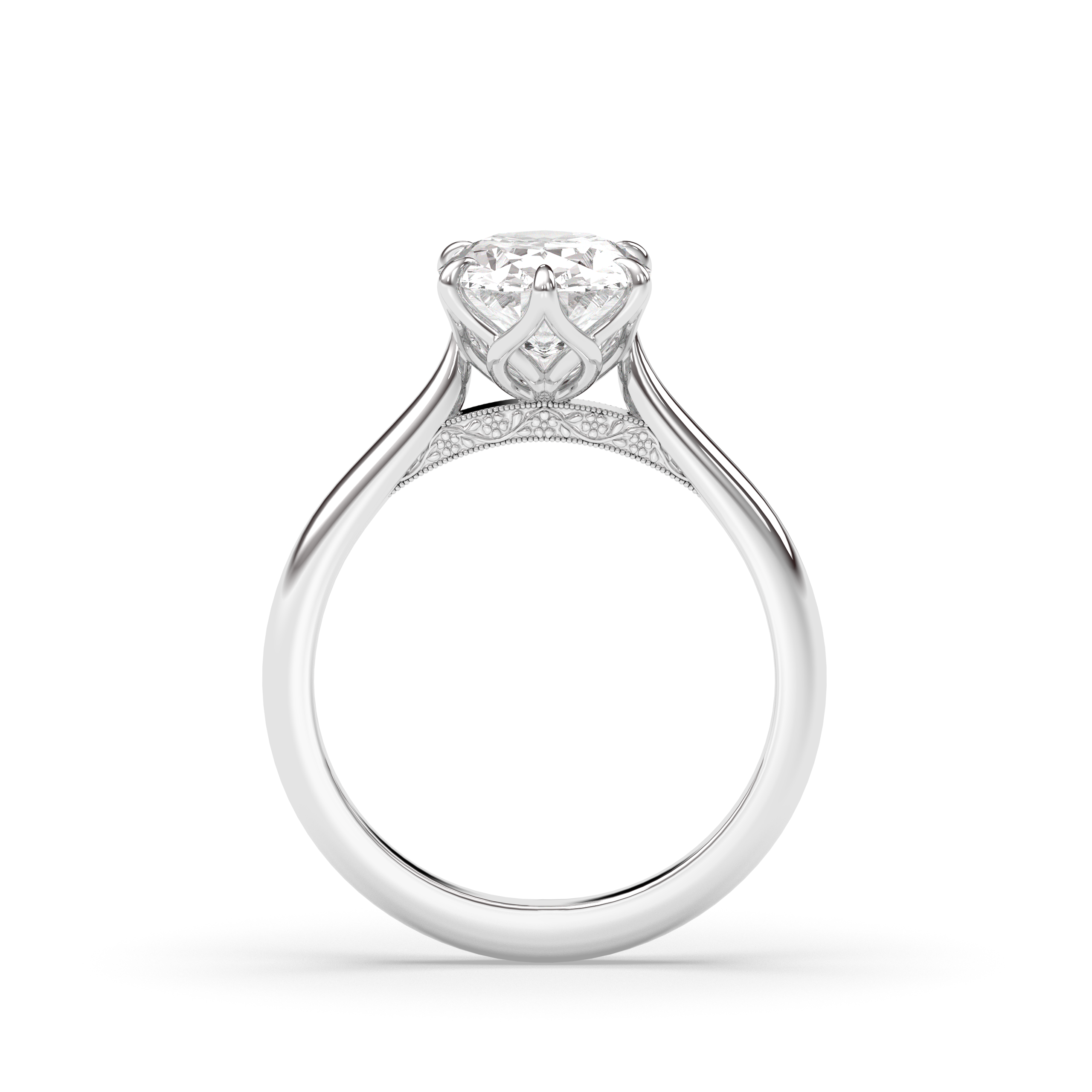 Monaco Oval Solitaire