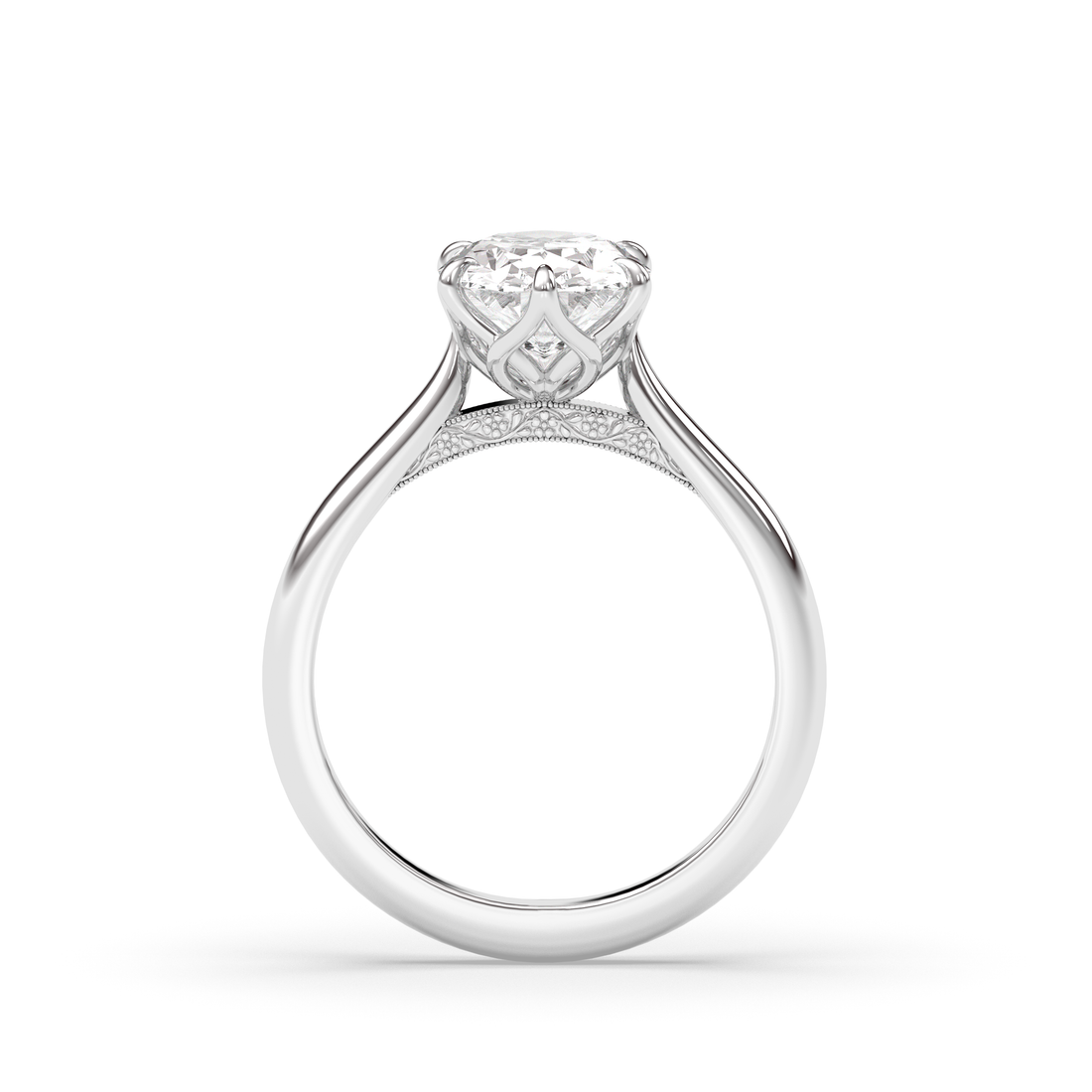 Monaco Oval Solitaire