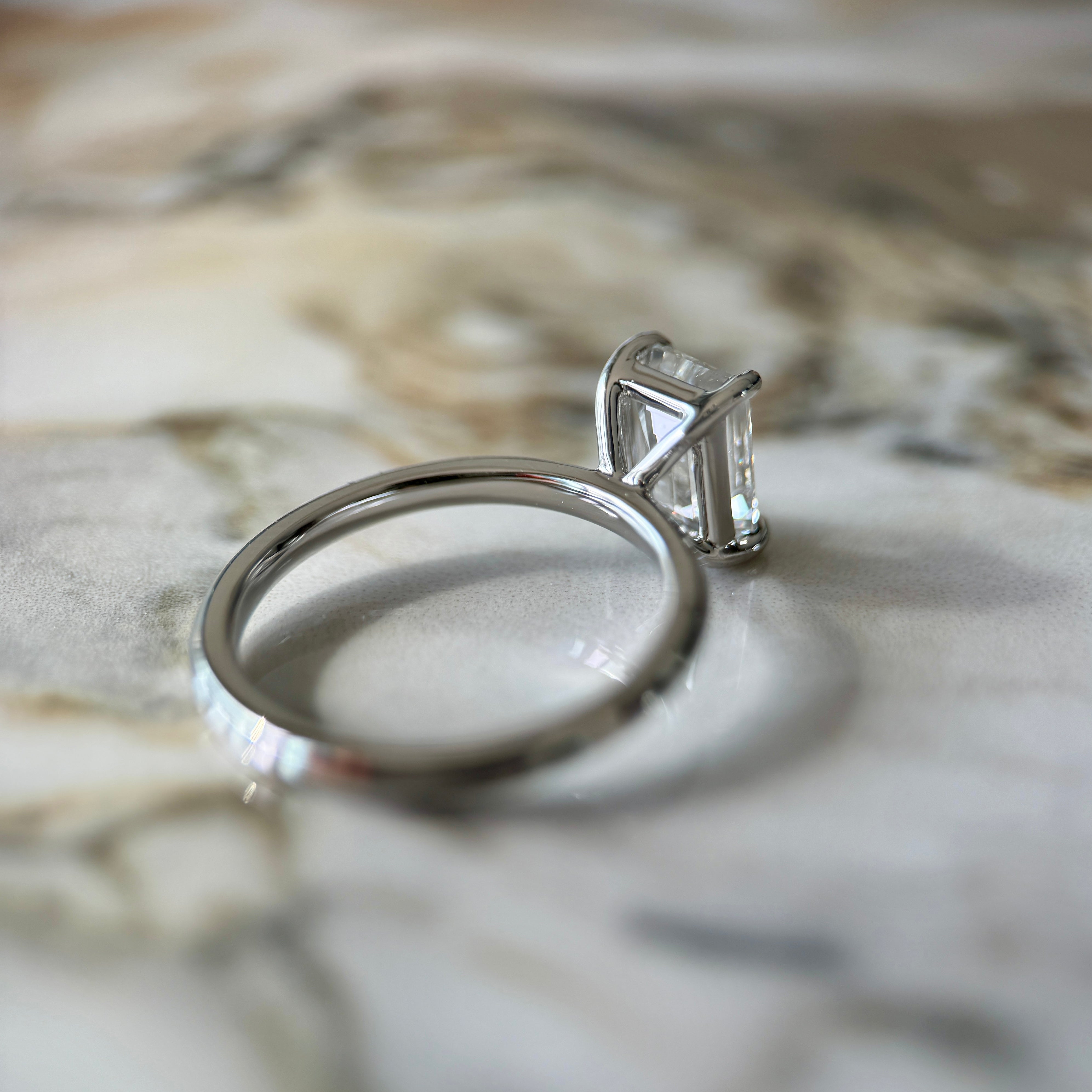 Classic Emerald Cut Solitaire - 1.50ct+ (D/E & VVS)