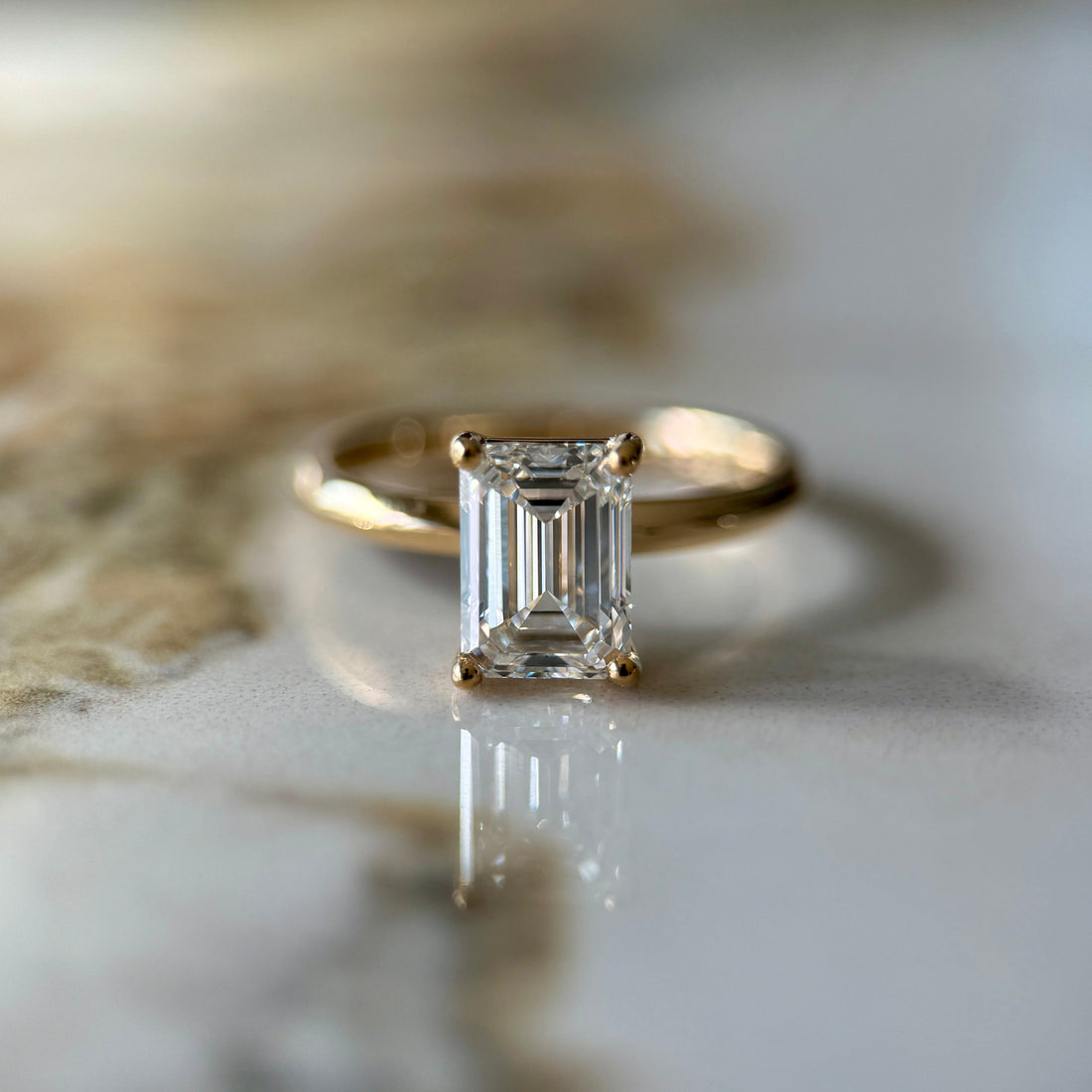 Classic Emerald Cut Solitaire - 1.50ct+ (D/E & VVS)