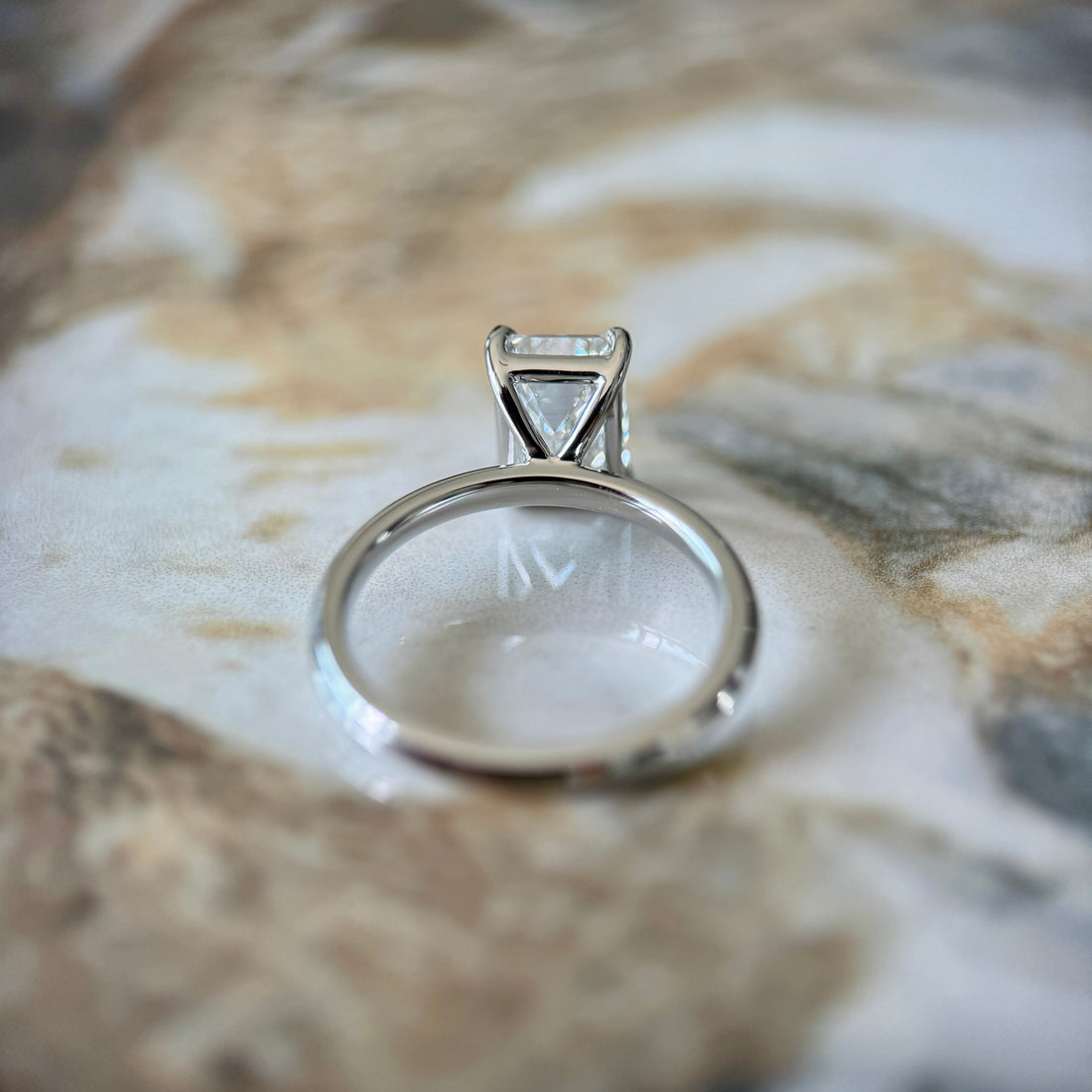 Classic Emerald Cut Solitaire - 2ct+ (D/E & VVS)