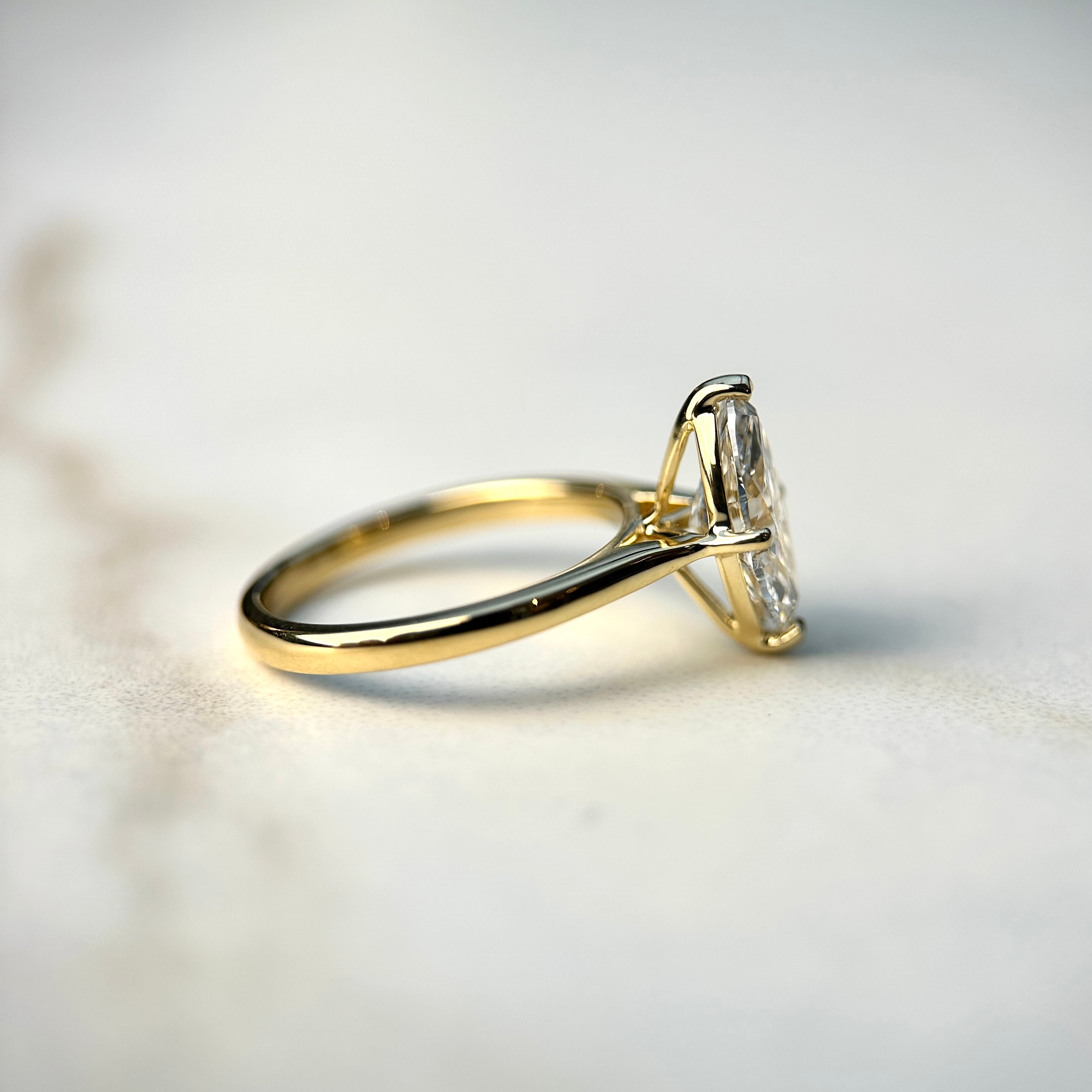 Classic Marquise Cut Solitaire - 1.5ct+ (11mm+, D/E & VVS)