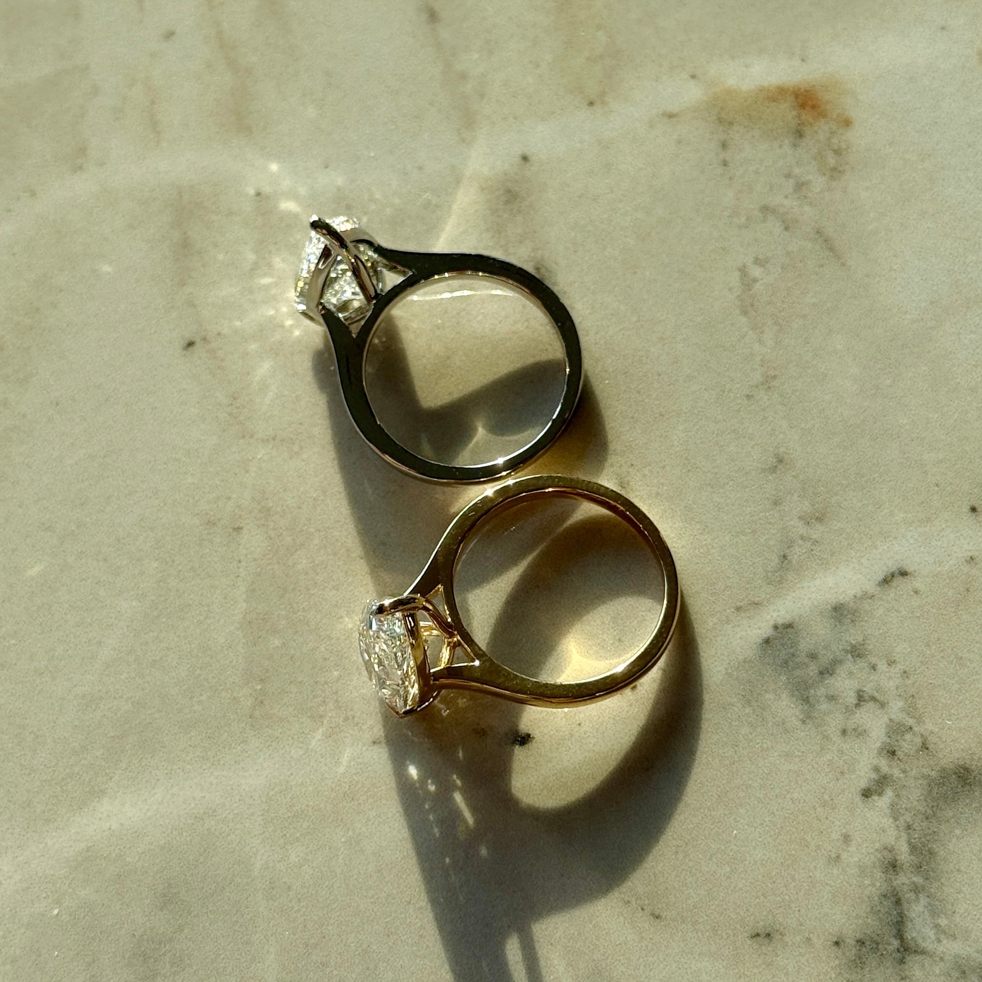 Classic Pear Cut Solitaire - 3ct+ (E/VS1+)