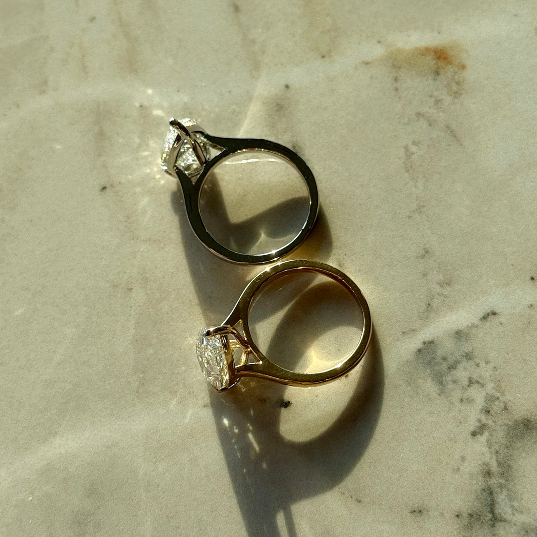 Classic Pear Cut Solitaire - 3ct+ (E/VS1+)