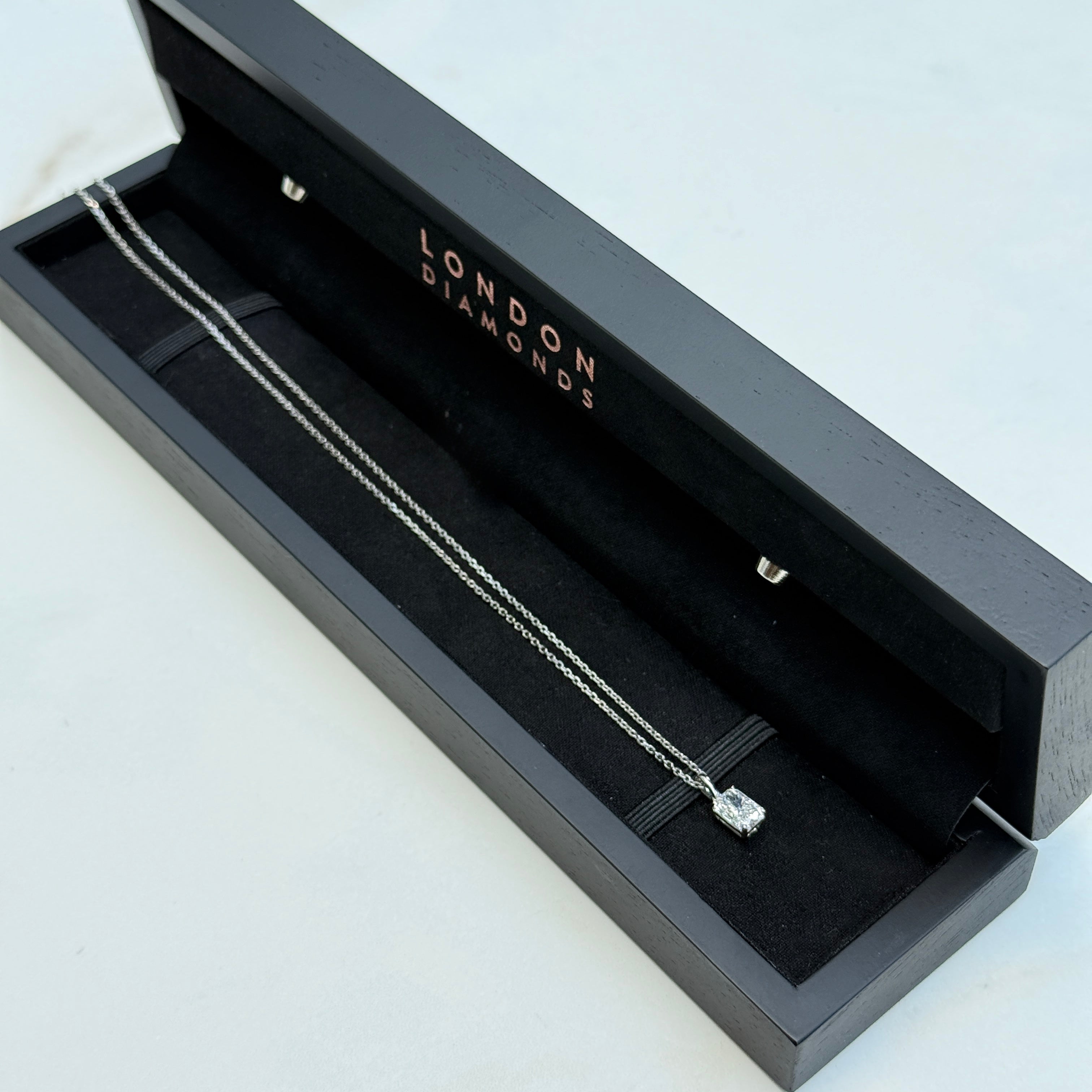 Classic Radiant Cut Pendant - 0.50ct