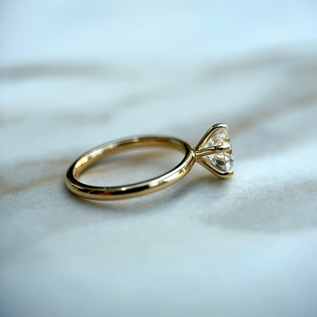 Classic Round Cut Solitaire (6 prong) - 1.50ct+ (7.3mm+, D/E & VVS)