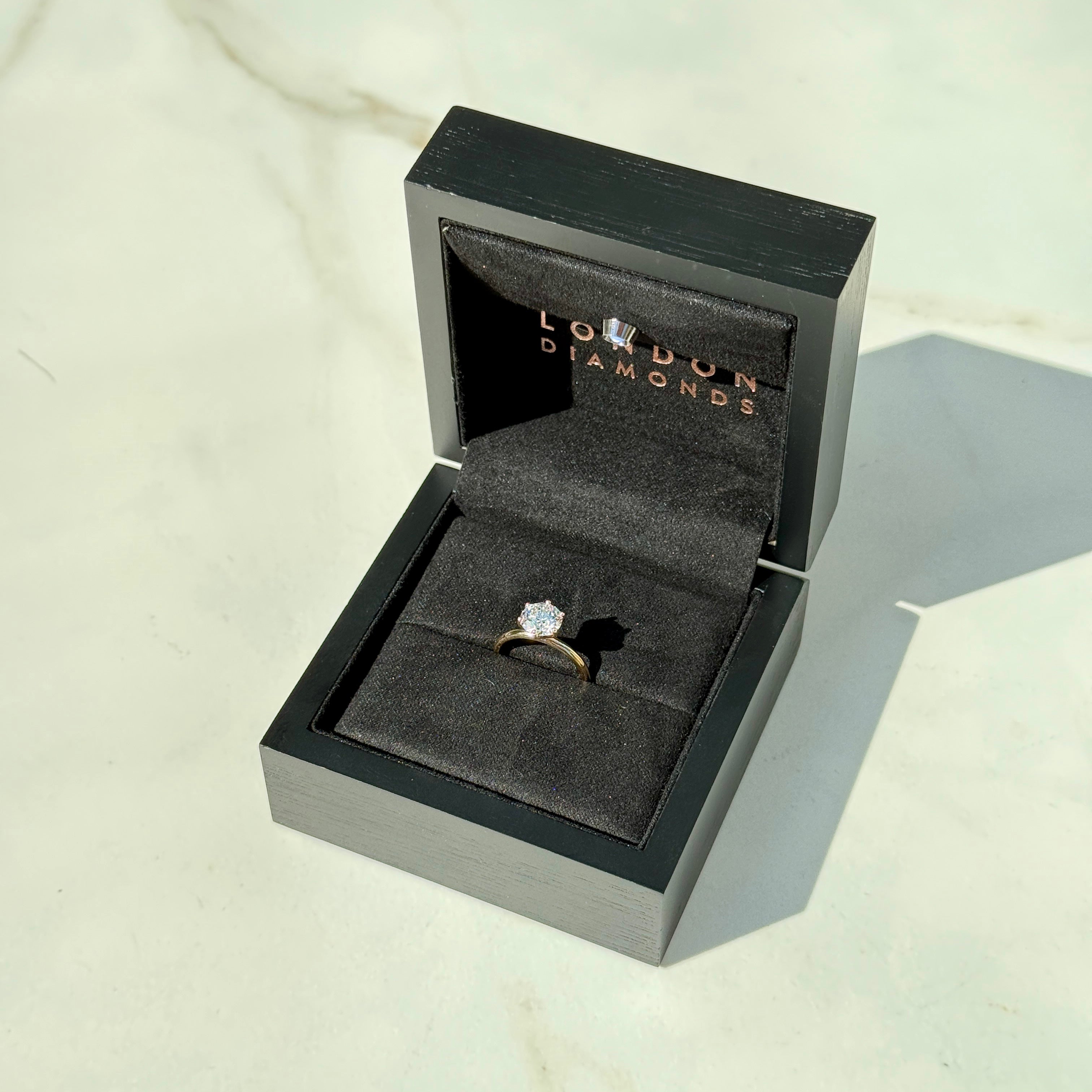 Classic Round Cut Solitaire (6 prong) - 1.50ct+ (7.3mm+, D/E & VVS)