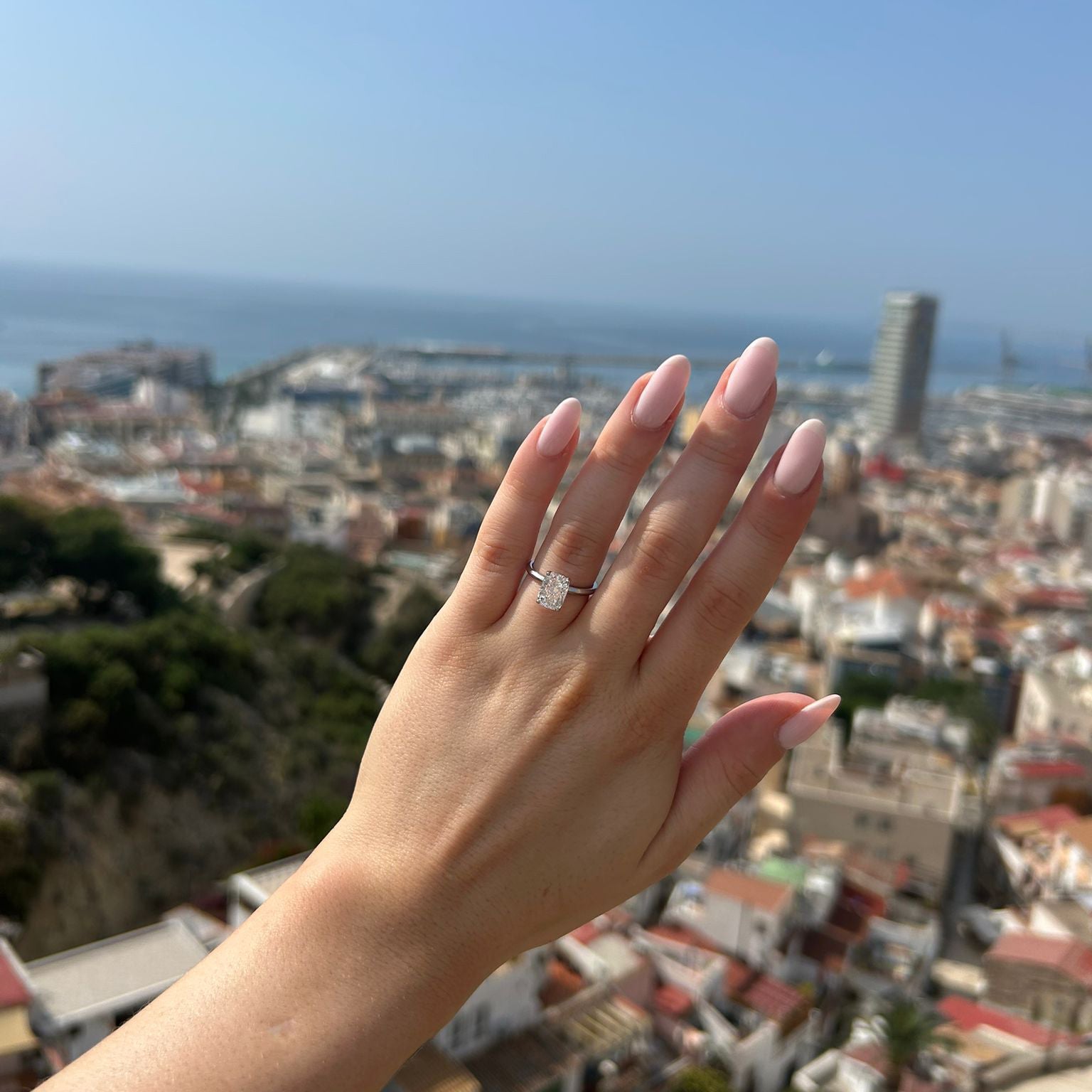 Classic Elongated Cushion Cut Solitaire - 2ct+ (9mm+, D/E & VVS)