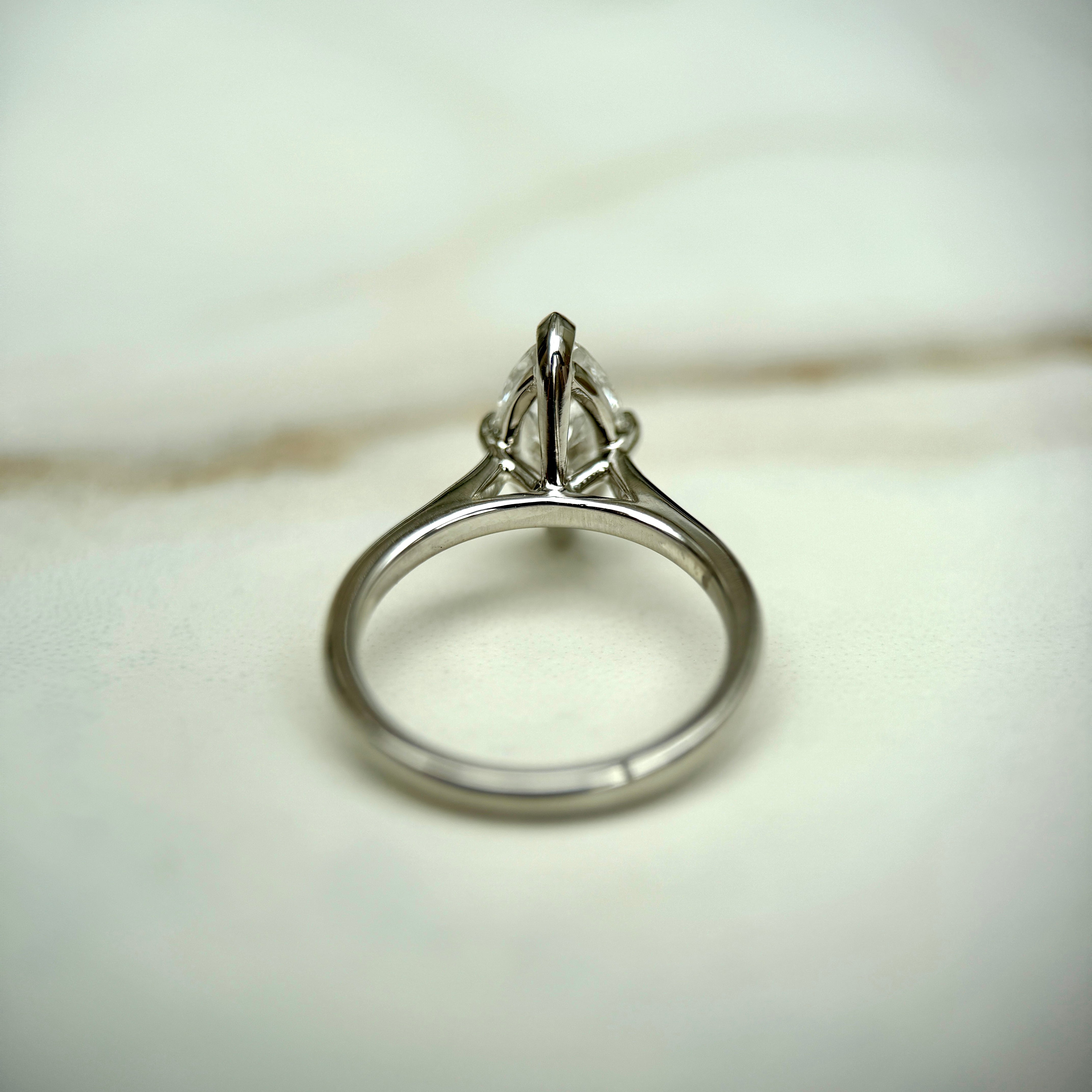 Classic Marquise Cut Solitaire - 1.5ct+ (11mm+, D/E & VVS)