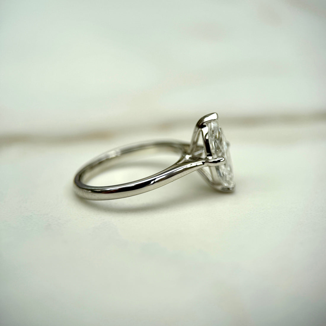 Classic Marquise Cut Solitaire - 1.5ct+ (11mm+, D/E & VVS)