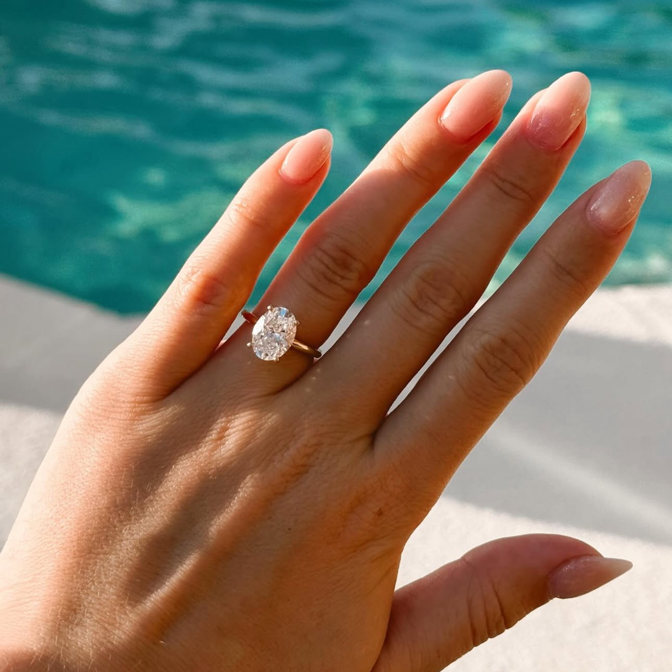 Classic Oval Cut Solitaire - 2.50ct+ (10.5mm+, D/E & VVS)