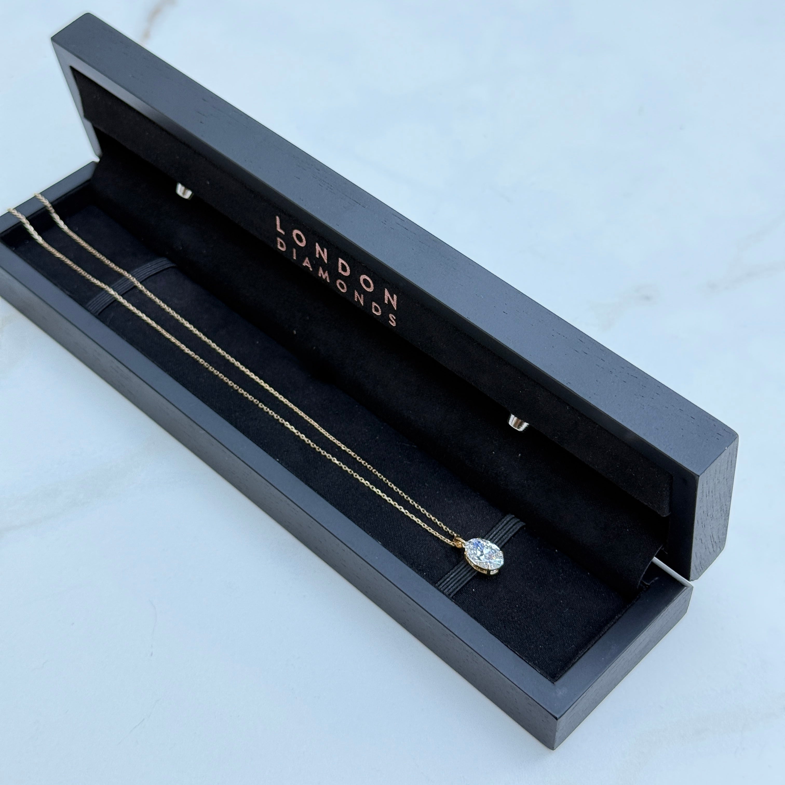 Classic Oval Cut Pendant - 2ct