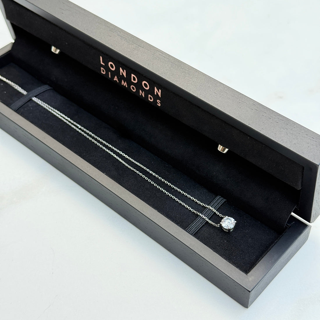 Classic Round Cut Pendant - 1ct