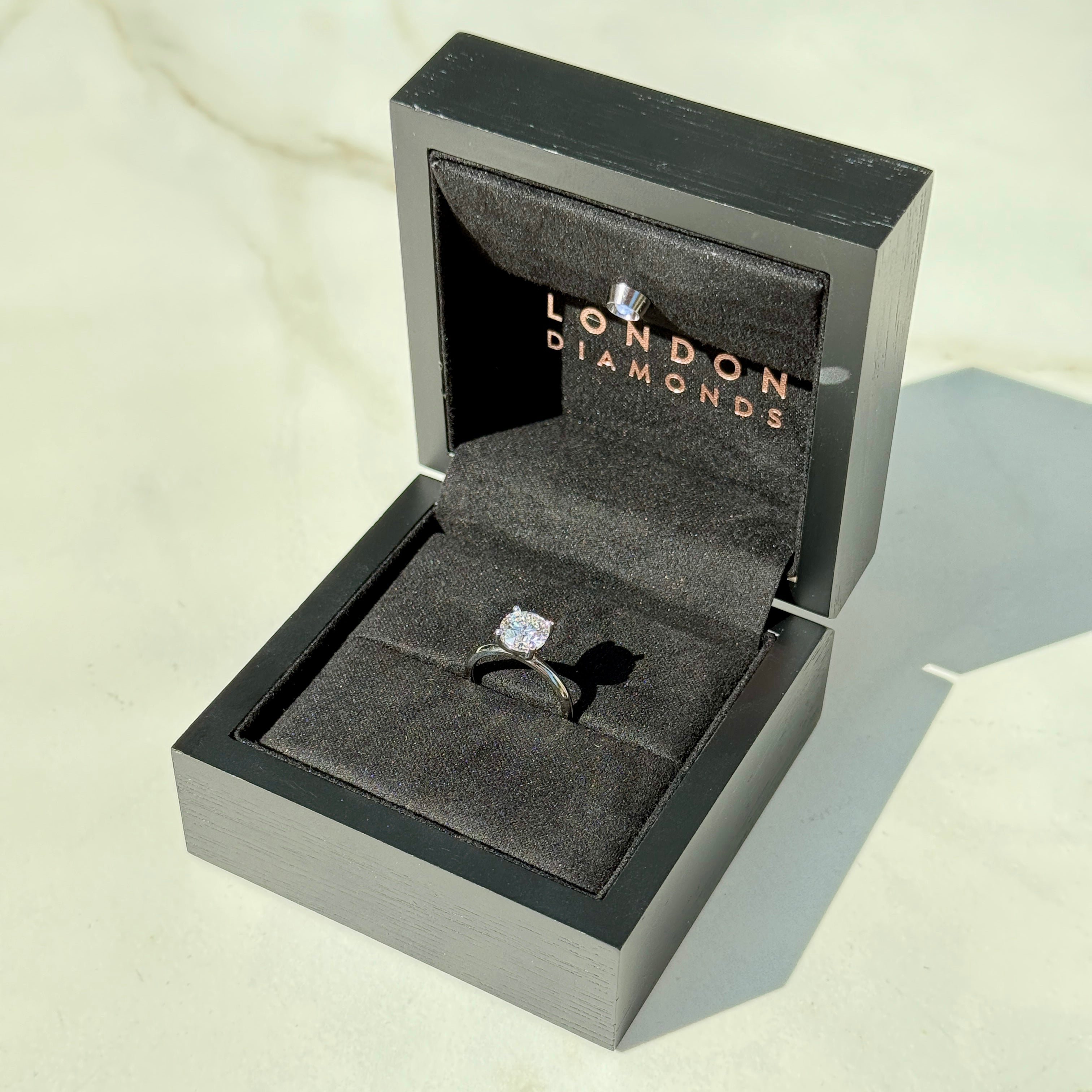 Classic Round Cut Solitaire (4 prong) - 1.50ct+ (7.3mm+, D/E & VVS)