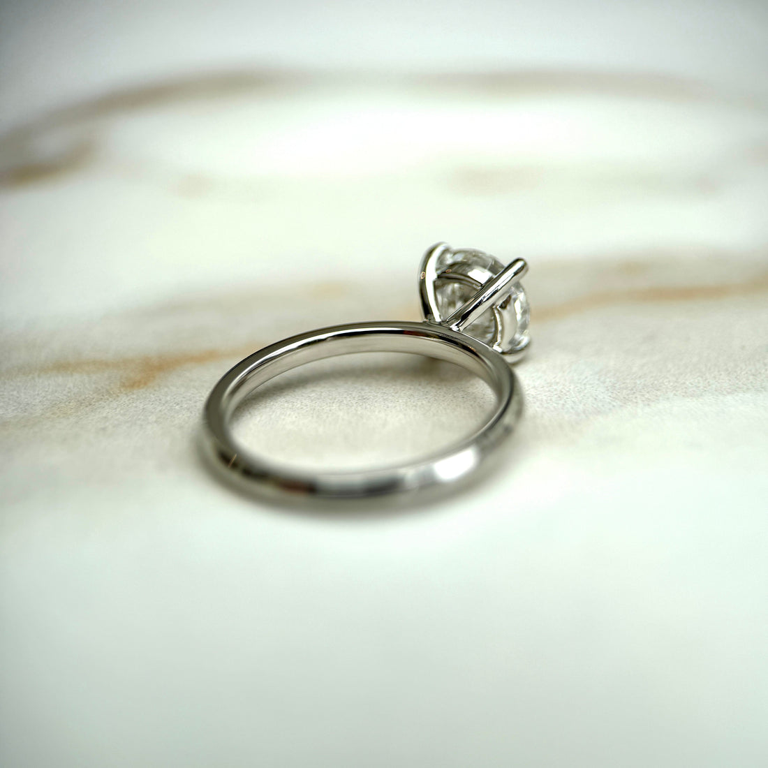 Classic Round Cut Solitaire (4 prong) - 1.50ct+ (7.3mm+, D/E & VVS)