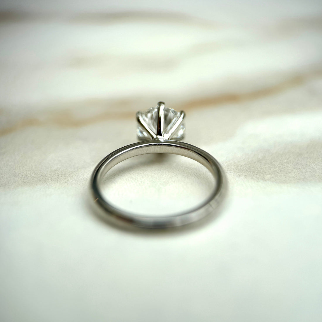Classic Round Cut Solitaire (6 prong) - 1.50ct+ (7.3mm+, D/E & VVS)