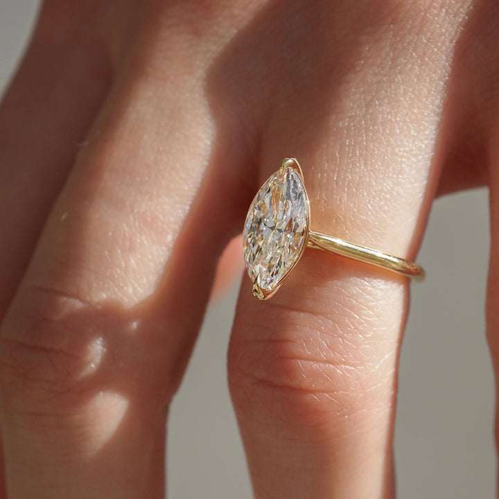 Mya | Marquise Solitaire Lab-Grown Diamond Engagement Ring