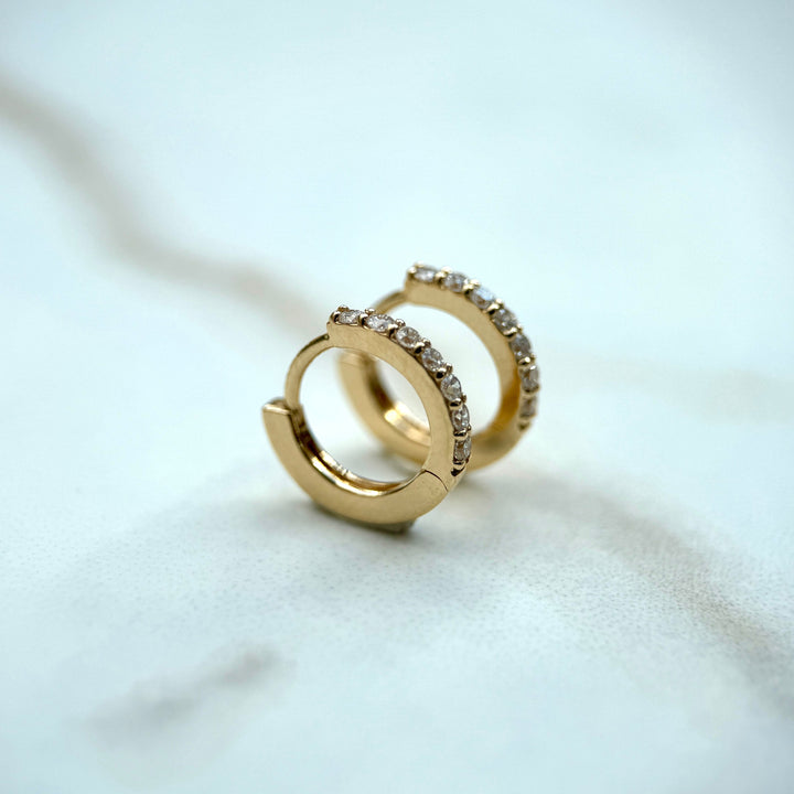 Huggie Hoops - 0.20ct
