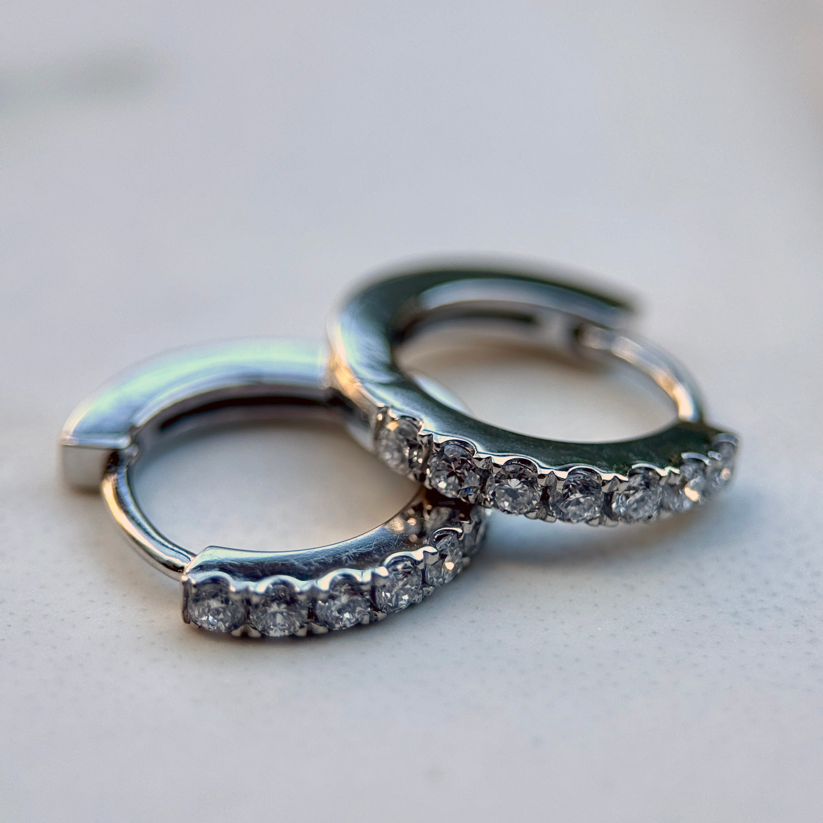Huggie Hoops - 0.20ct