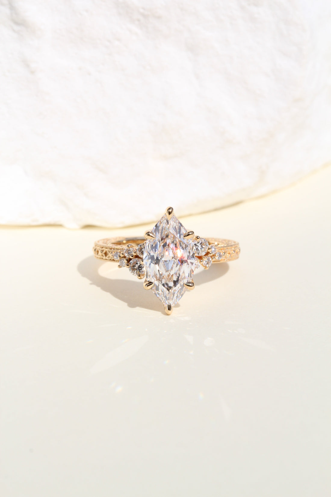Vintage Montreal Ring, Marquise Cut