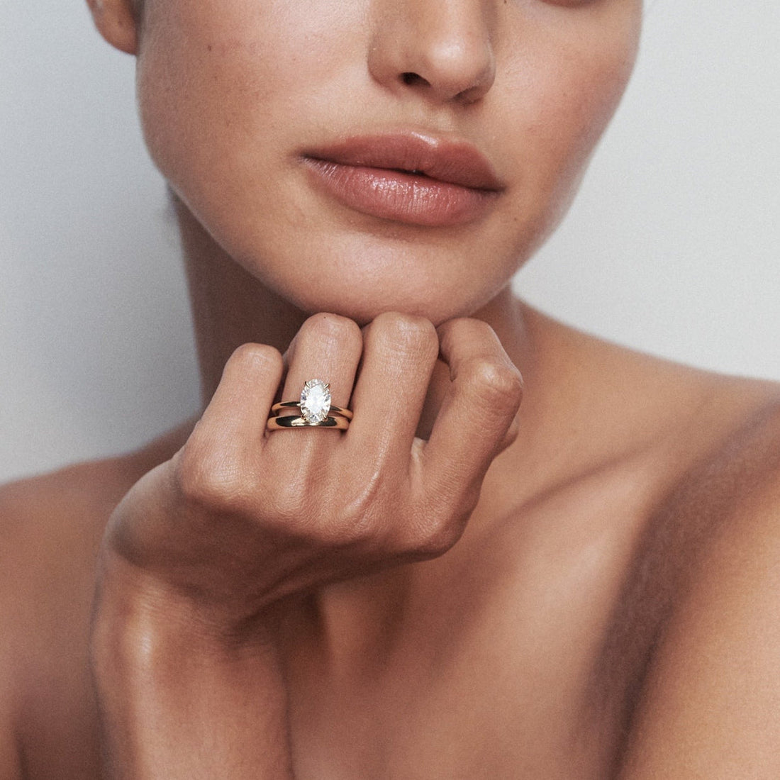 Clara | Oval Solitaire Lab-Grown Diamond Engagement Ring