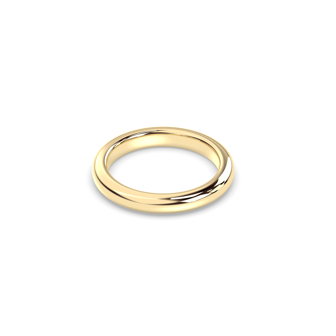 3mm Bold Wedding Band