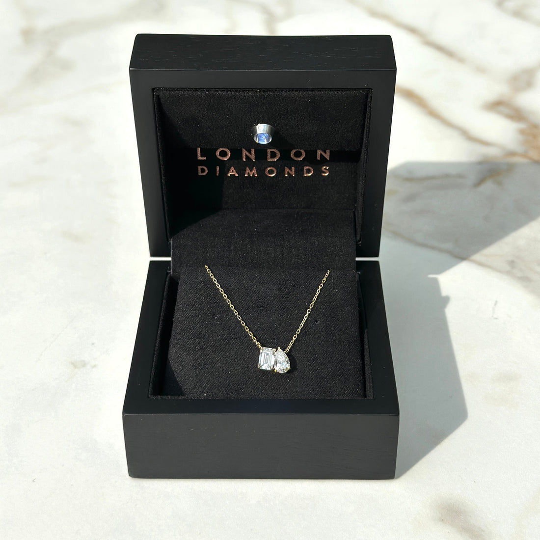 Moi et Toi Pendant - 1.25ct+