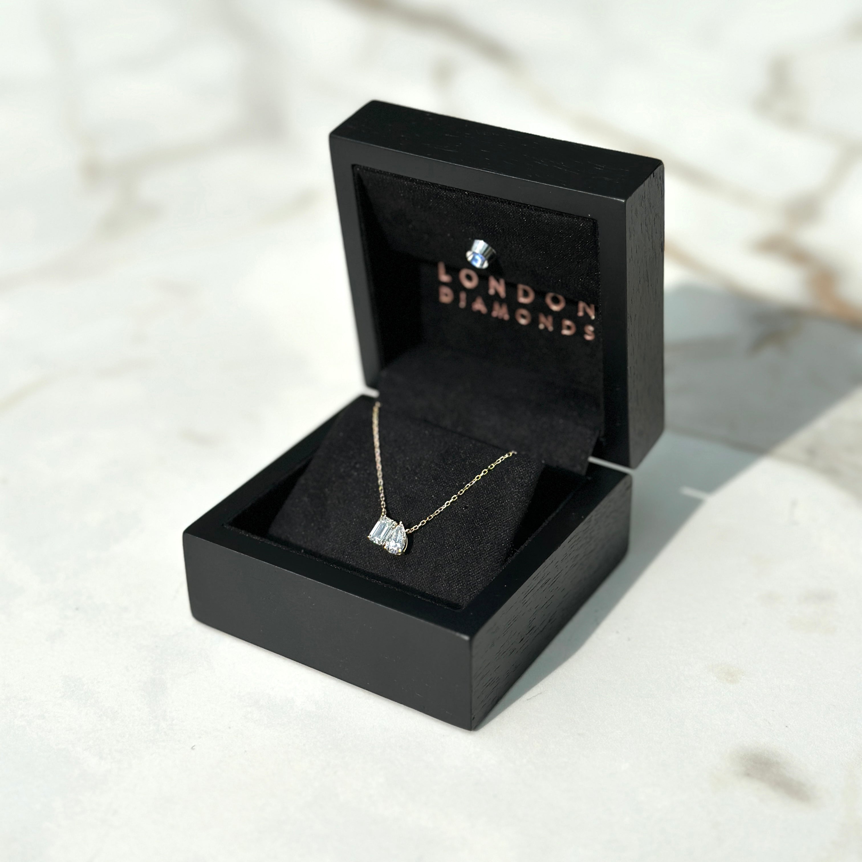 Moi et Toi Pendant - 1.25ct+