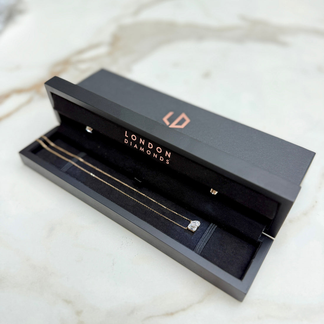 Moi et Toi Pendant - 1.25ct+