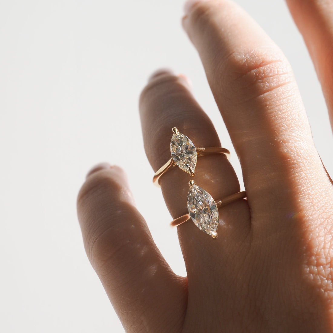 Mya | Marquise Solitaire Lab-Grown Diamond Engagement Ring