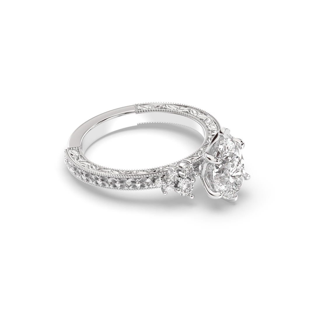 Vintage Montreal Ring, Pear Cut