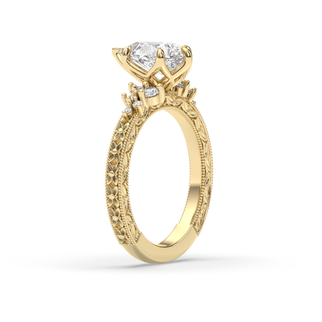 Vintage Montreal Ring, Pear Cut