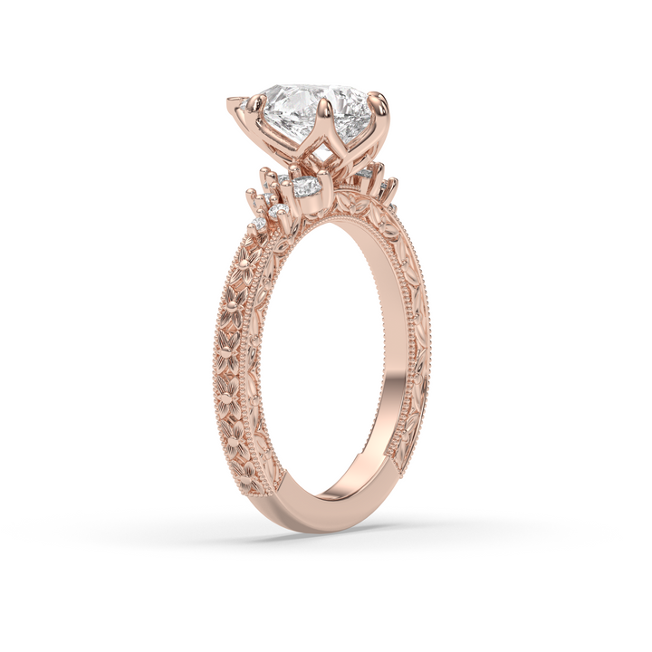 Vintage Montreal Ring, Pear Cut