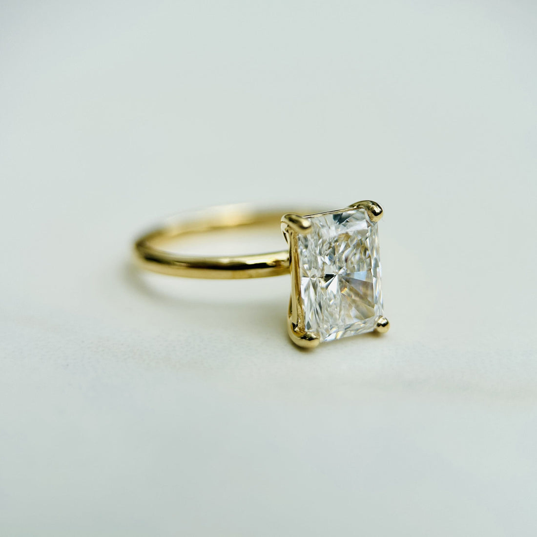 Classic Radiant Cut Solitaire - 1.80ct+ (8.5mm+, D/E & VVS)