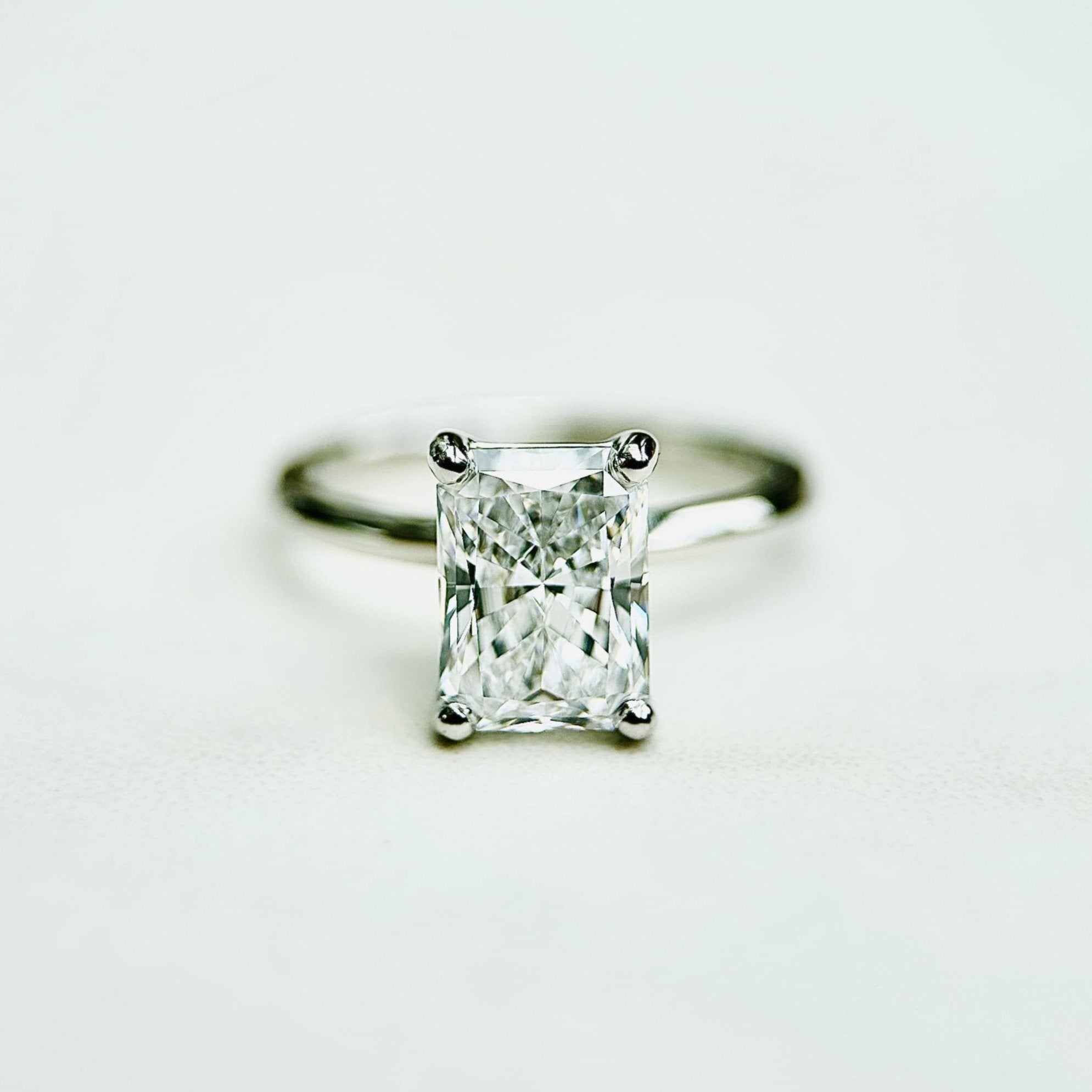 Classic Radiant Cut Solitaire - 1.80ct+ (8.5mm+, D/E & VVS)