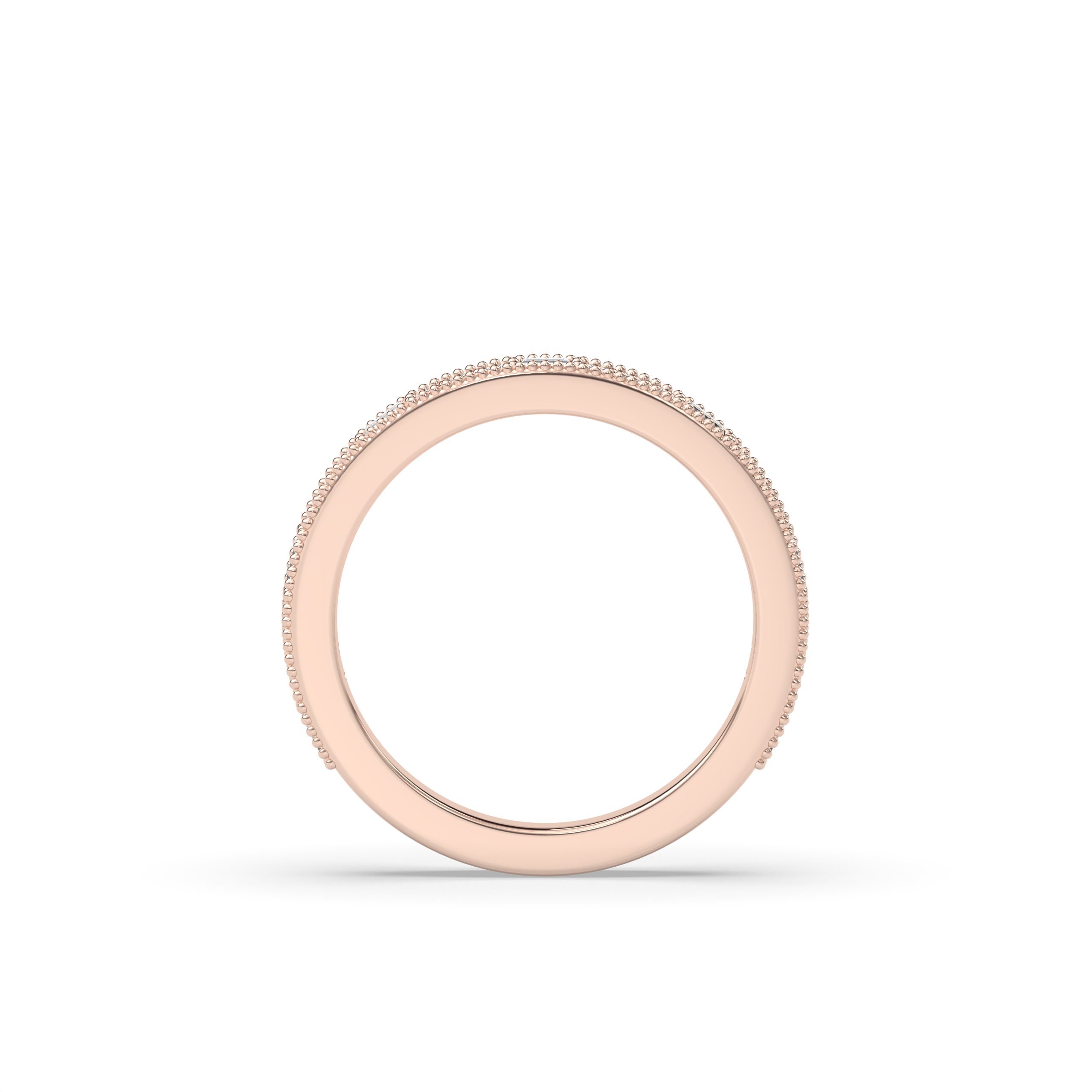 The Deco Diamond Wedding Band